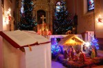 Wystrój kościoła parafialnego w Michowie na Boże Narodzenie 2014 :: © Parafia Michów 
