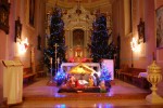 Wystrój kościoła parafialnego w Michowie na Boże Narodzenie 2014 :: © Parafia Michów 